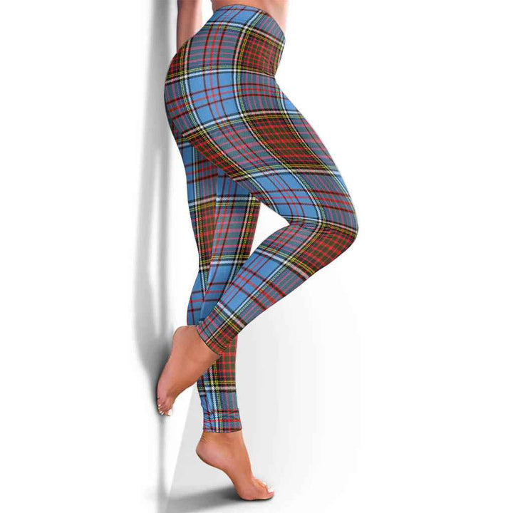 Scottish Anderson Modern Clan Tartan Women Leggings Tartan Plaid 4