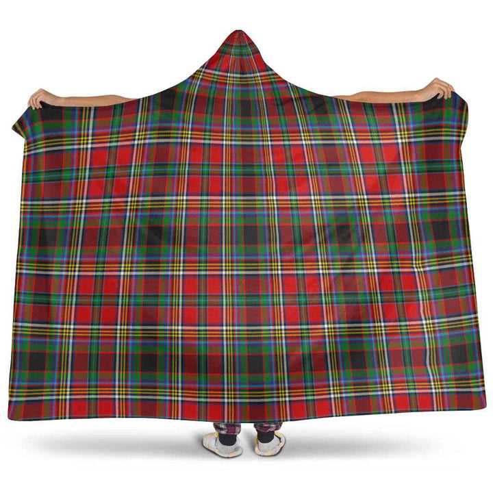 Scottish Anderson of Arbrake Clan Tartan Hooded Blanket Tartan Plaid 1