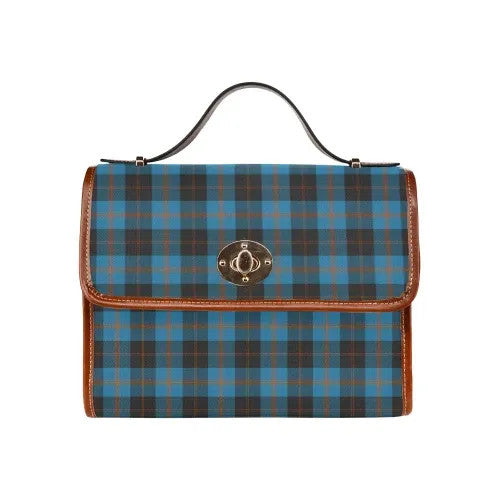 Scottish Angus Ancient Clan Tartan Waterproof Canvas Bag Tartan Plaid 1