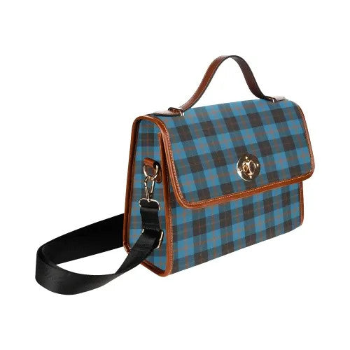 Scottish Angus Ancient Clan Tartan Waterproof Canvas Bag Tartan Plaid 3