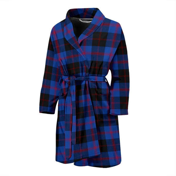 Scottish Angus Modern Clan Tartan Bathrobe 2