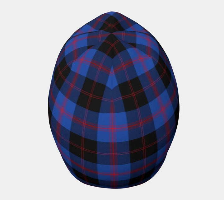 Scottish Angus Modern Clan Tartan Beanie 5 Tartan Plaid