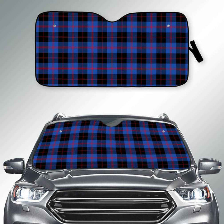 Scottish Angus Modern Clan Tartan Car Windshield Sun Shade Tartan Plaid 2