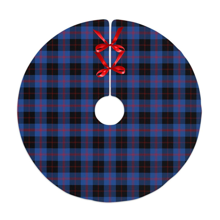 Scottish Angus Modern Clan Tartan Christmas Tree Skirt No Tassels 1 Tartan Plaid