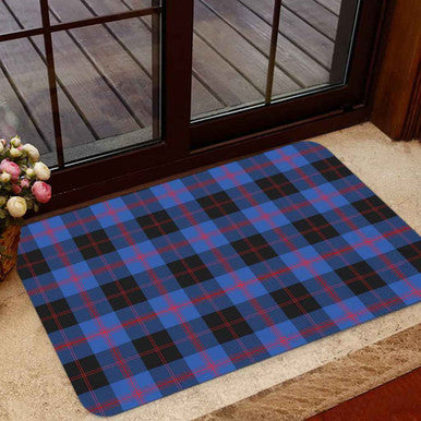 Scottish Angus Modern Clan Tartan Door Mat Tartan Plaid 1