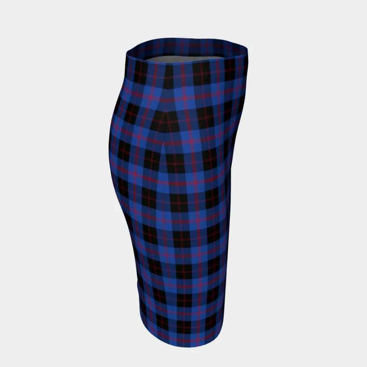 Scottish Angus Modern Clan Tartan Fitted Skirt Tartan Plaid 3