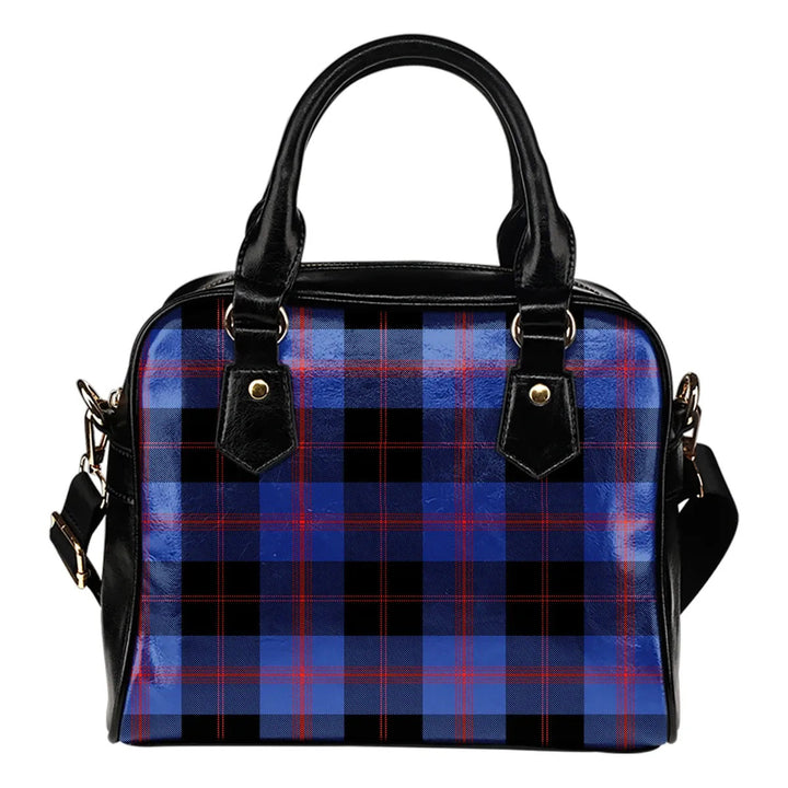 Scottish Angus Modern Clan Tartan Shoulder Handbag Tartan Plaid 1
