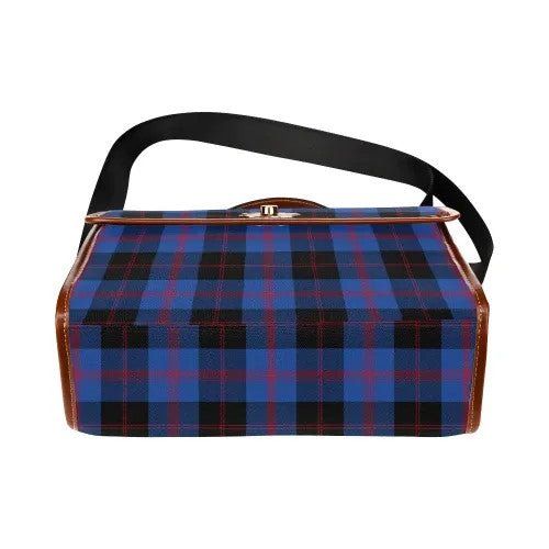 Scottish Angus Modern Clan Tartan Waterproof Canvas Bag Tartan Plaid 5