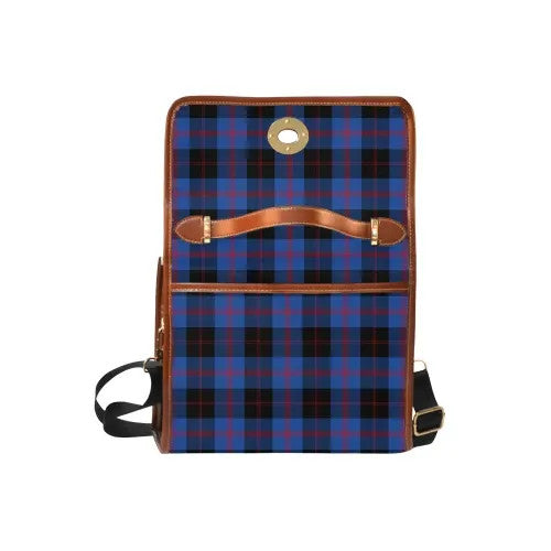 Scottish Angus Modern Clan Tartan Waterproof Canvas Bag Tartan Plaid 6