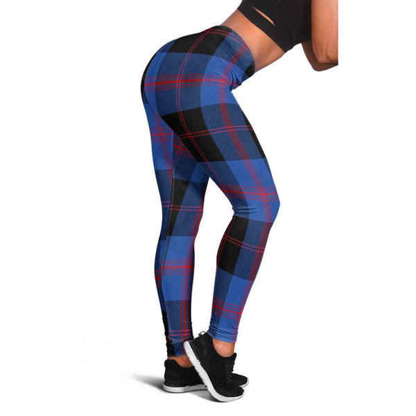 Scottish Angus Modern Clan Tartan Women Leggings Tartan Plaid 1