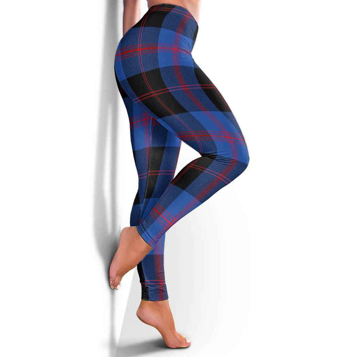 Scottish Angus Modern Clan Tartan Women Leggings Tartan Plaid 4