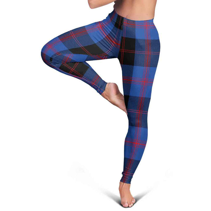 Scottish Angus Modern Clan Tartan Women Leggings Tartan Plaid 5