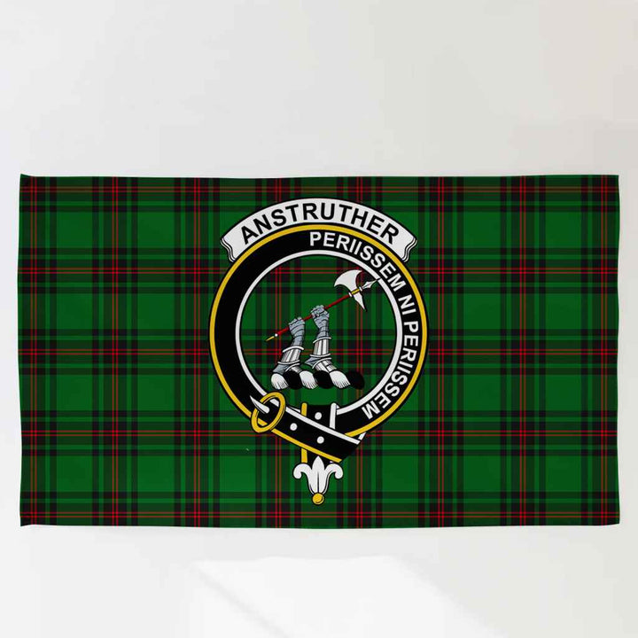Scottish Anstruther Clan Crest Tartan Flag Parade Tartan Plaid 3