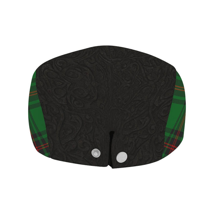 Scottish Anstruther Clan Crest Tartan Flat Cap - Scratch Style Tartan Plaid 4