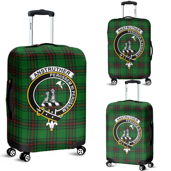 Scottish Anstruther Clan Crest Tartan Luggage Cover Tartan Plaid 1