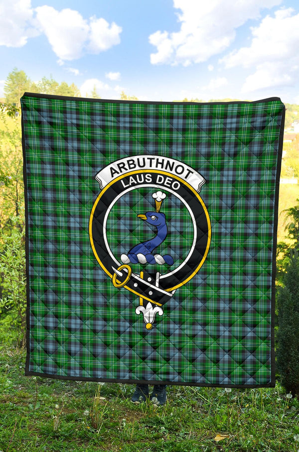 Scottish Arbuthnot Ancient Clan Crest Tartan Quilt Tartan Plaid 2