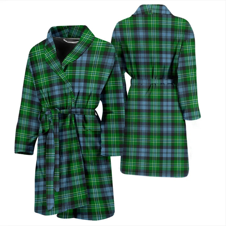 Scottish Arbuthnot Ancient Clan Tartan Bathrobe 3