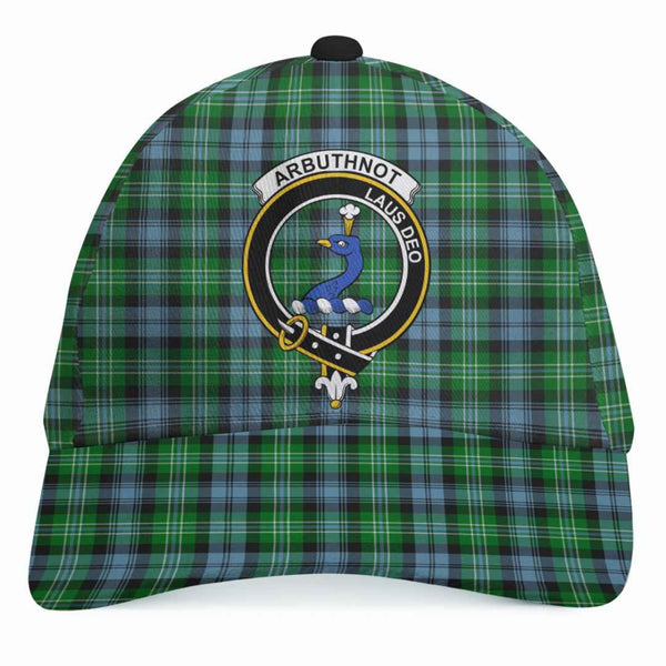 Scottish Arbuthnot Clan Crest Tartan Cap Tartan Plaid 1
