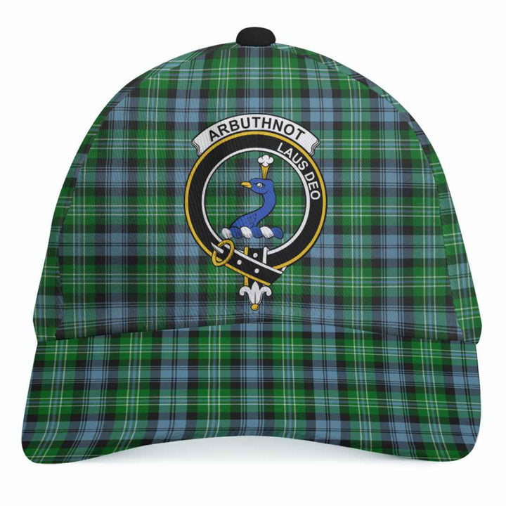 Scottish Arbuthnot Clan Crest Tartan Cap Tartan Plaid 1