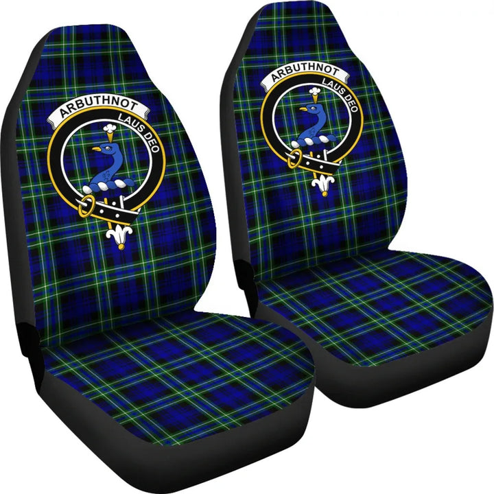 Scottish Arbuthnot Clan Crest Tartan Car Seat Covers 4