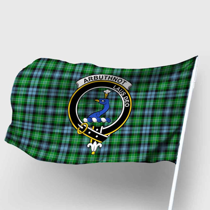 Scottish Arbuthnot Clan Crest Tartan Flag Parade Tartan Plaid 2