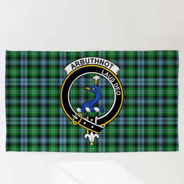 Scottish Arbuthnot Clan Crest Tartan Flag Parade Tartan Plaid 3