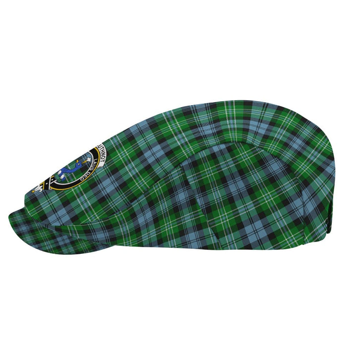 Scottish Arbuthnot Clan Crest Tartan Flat Cap Tartan Plaid 3