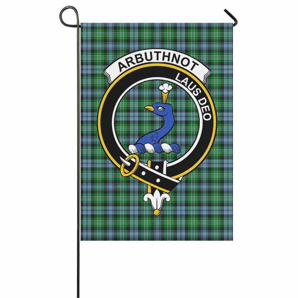 Scottish Arbuthnot Clan Crest Tartan Garden Flag Tartan Plaid 1