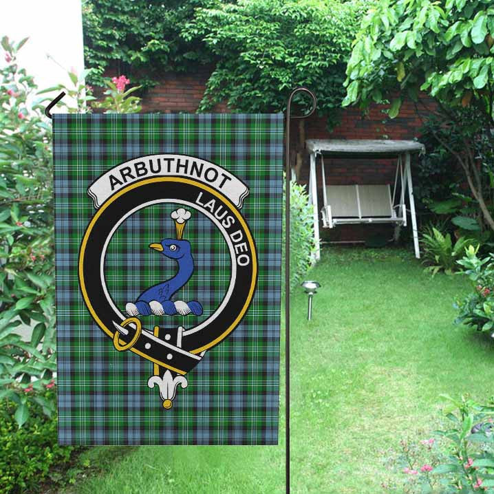 Scottish Arbuthnot Clan Crest Tartan Garden Flag Tartan Plaid 2