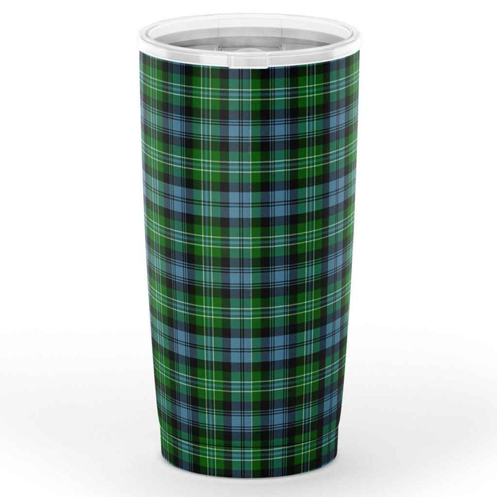 Scottish Arbuthnot Clan Crest Tartan Insulated Tumbler Tartan Plaid 2