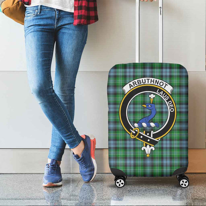 Scottish Arbuthnot Clan Crest Tartan Luggage Cover Tartan Plaid 2