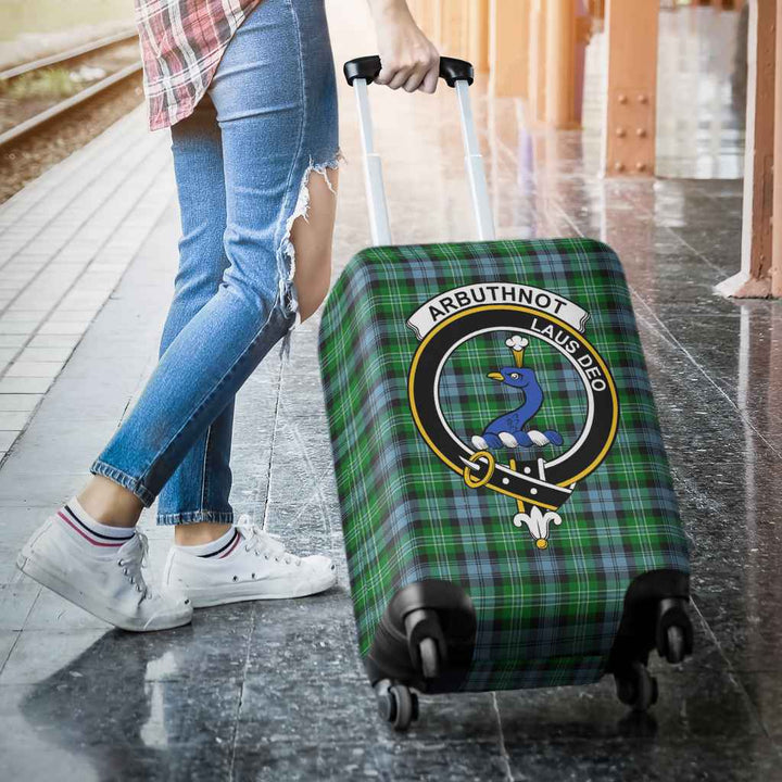 Scottish Arbuthnot Clan Crest Tartan Luggage Cover Tartan Plaid 3