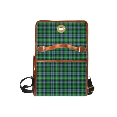 Scottish Arbuthnot Clan Crest Tartan Waterproof Canvas Bag Tartan Plaid 6