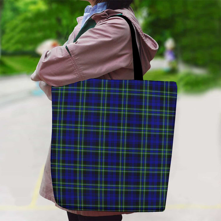 Scottish Arbuthnot Modern Clan Tartan Canvas Bag With Shoulder Strap Tartan Plaid 2