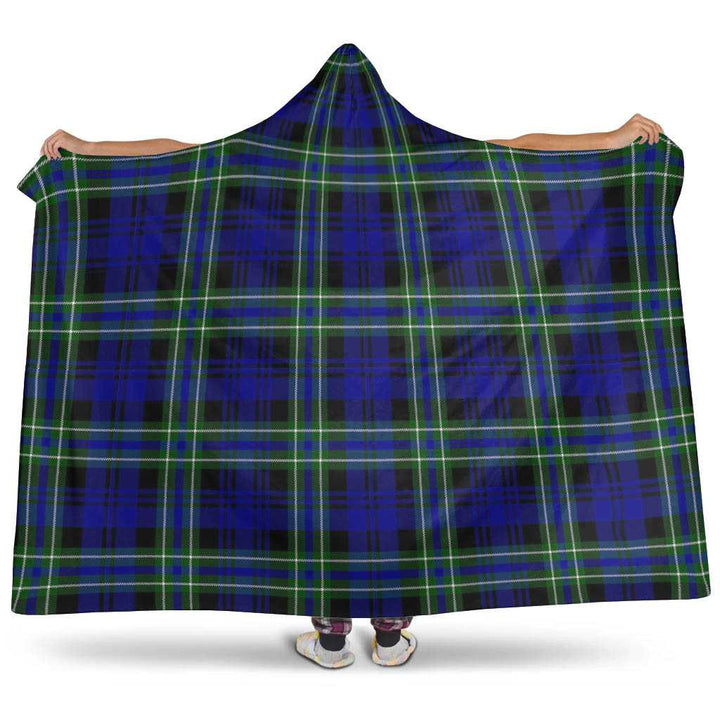 Scottish Arbuthnot Modern Clan Tartan Hooded Blanket Tartan Plaid 1