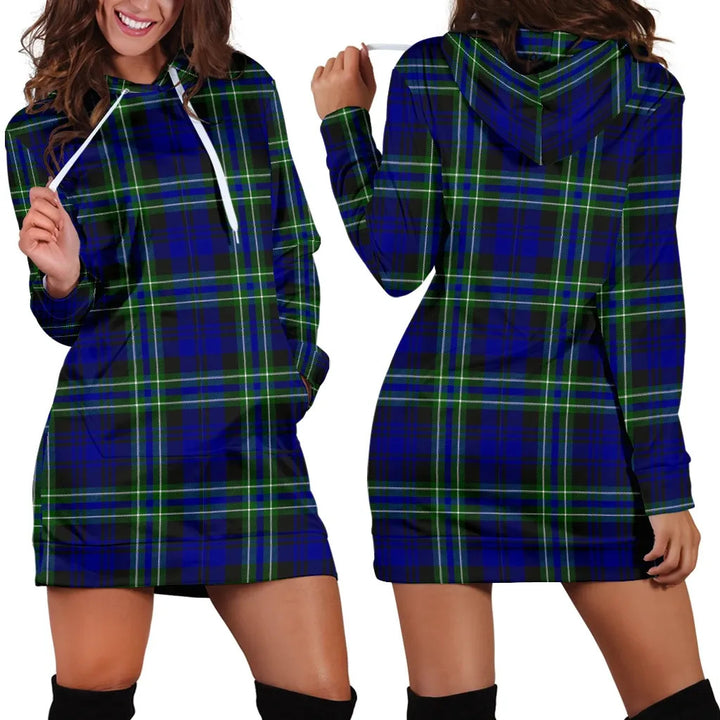 Scottish Arbuthnot Modern Clan Tartan Hoodie Dress
