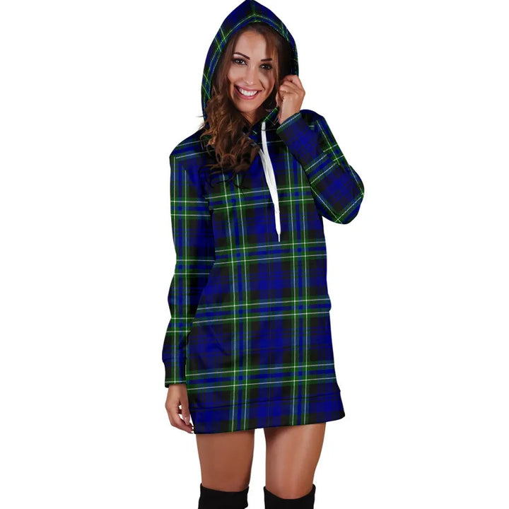 Scottish Arbuthnot Modern Clan Tartan Hoodie Dress