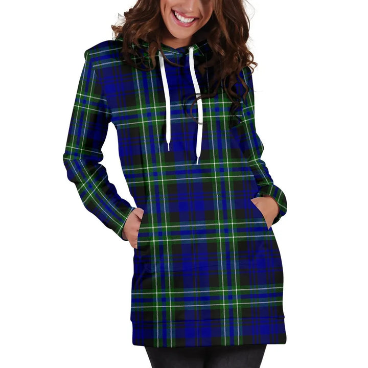 Scottish Arbuthnot Modern Clan Tartan Hoodie Dress