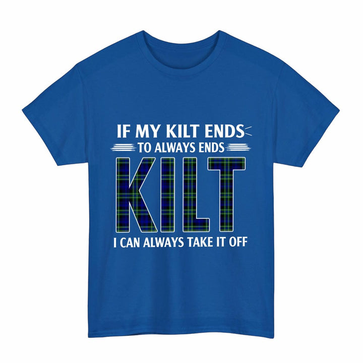 Scottish Arbuthnot Modern Clan Tartan Kilt Pride T-Shirt Tartan Plaid Royal Color