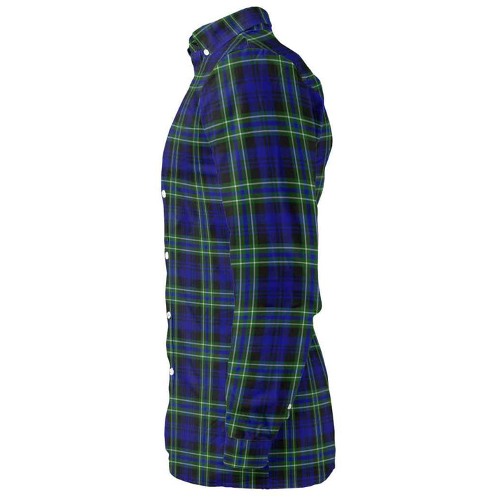 Scottish Arbuthnot Modern Clan Tartan Long Sleeve Shirt Tartan Plaid