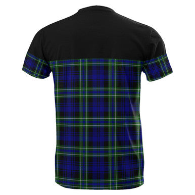 Scottish Arbuthnot Modern Clan Tartan T-Shirt Horizontal Style Back Side Tartan Plaid