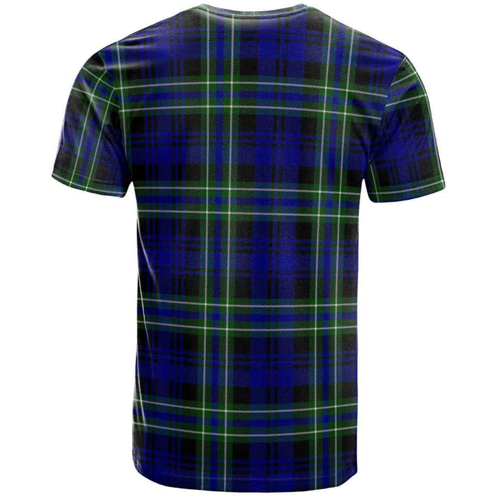 Scottish Arbuthnot Modern Clan Tartan T-Shirt Back Side Tartan Plaid