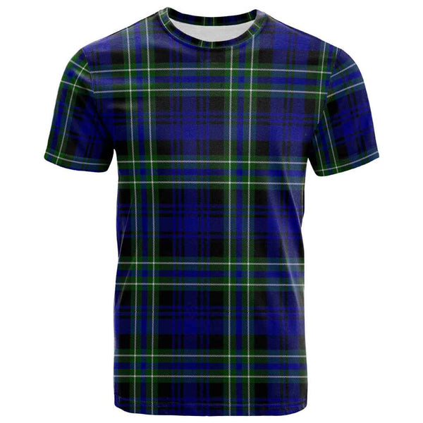 Scottish Arbuthnot Modern Clan Tartan T-Shirt Front Side Tartan Plaid