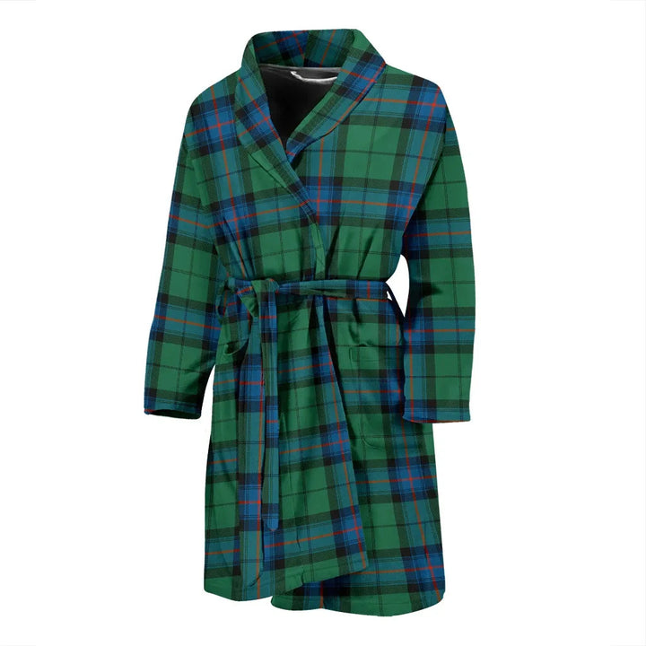 Scottish Armstrong Ancient Clan Tartan Bathrobe 1