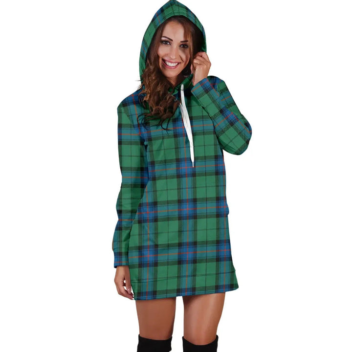 Scottish Armstrong Ancient Clan Tartan Hoodie Dress