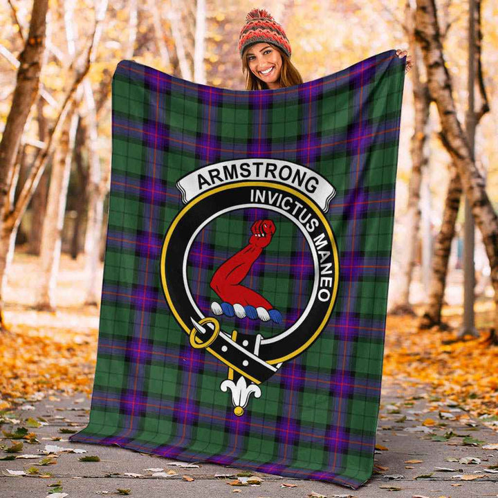 Scottish Armstrong Clan Crest Tartan Blanket Tartan Plaid 4