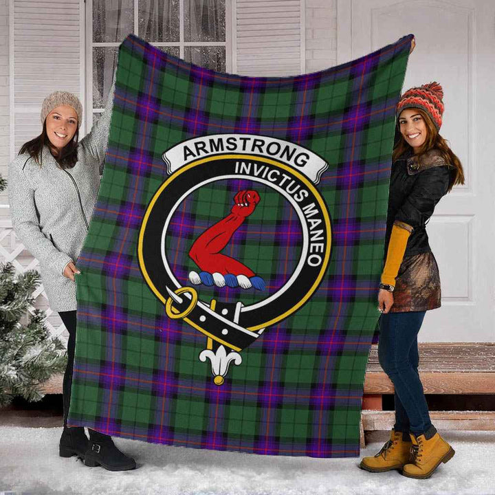 Scottish Armstrong Clan Crest Tartan Blanket Tartan Plaid 5