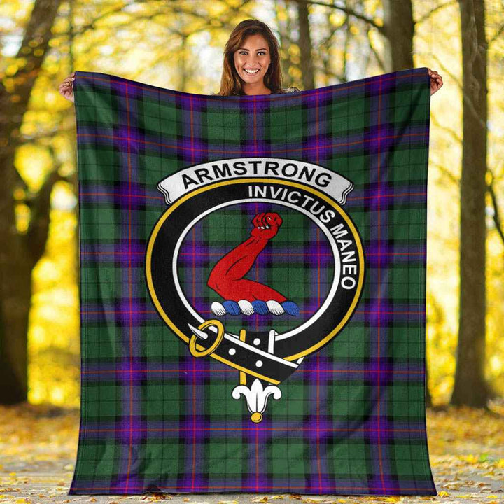 Scottish Armstrong Clan Crest Tartan Blanket Tartan Plaid 6