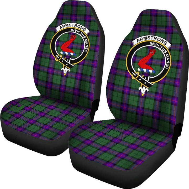 Scottish Armstrong Clan Crest Tartan Car Seat Covers 1