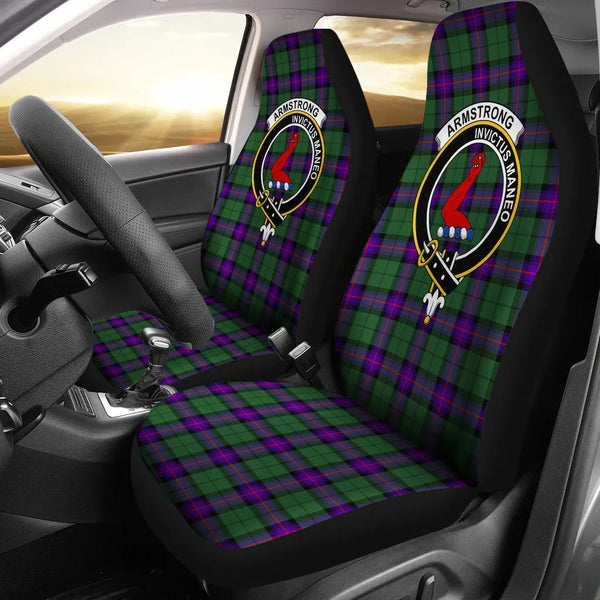 Scottish Armstrong Clan Crest Tartan Car Seat Covers 2